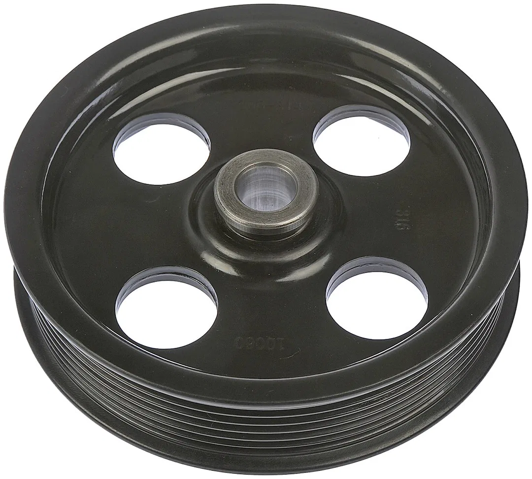 300-314 – DORMAN Power Steering Pump Pulley, OE Replacement 7 Groove Serpentine Belt Black Composite
